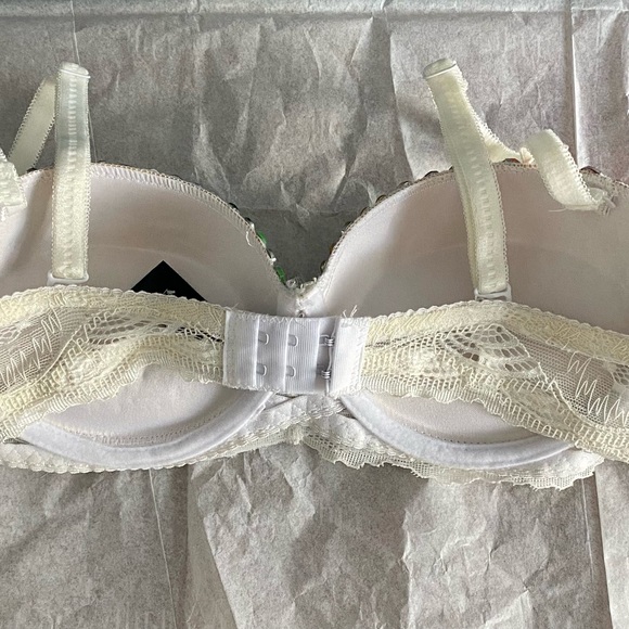 Jeweled Rave Bra Rainbow Pride 36B in excellent preowned condition as shown. - Picture 3 of 4